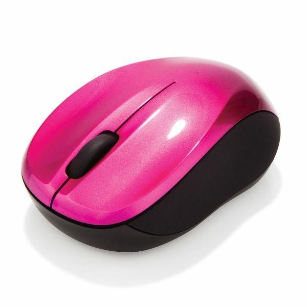 Verbatim Trådlös Mus 1600 dpi Go Nano - Rosa