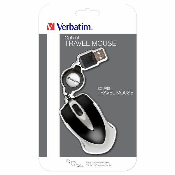 Verbatim Optisk Mus USB-A 1000 dpi Go Mini - Svart