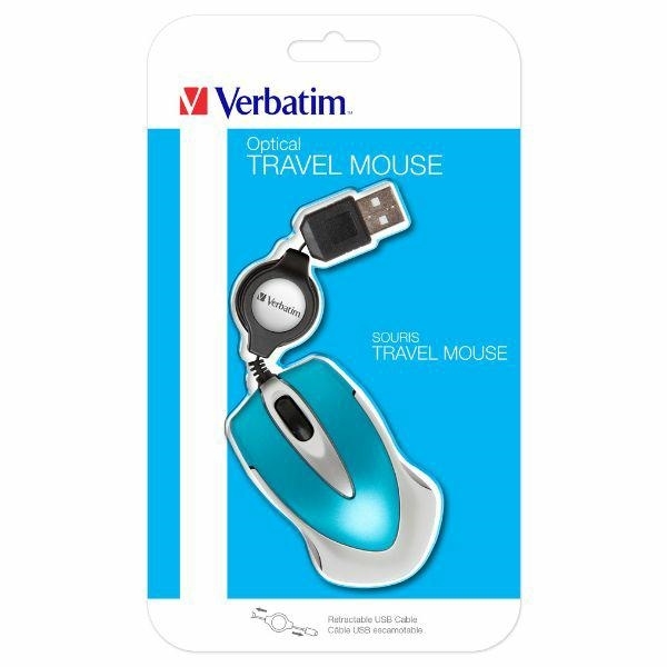 Verbatim Optisk Mus USB-A 1000 dpi Go Mini - Blå