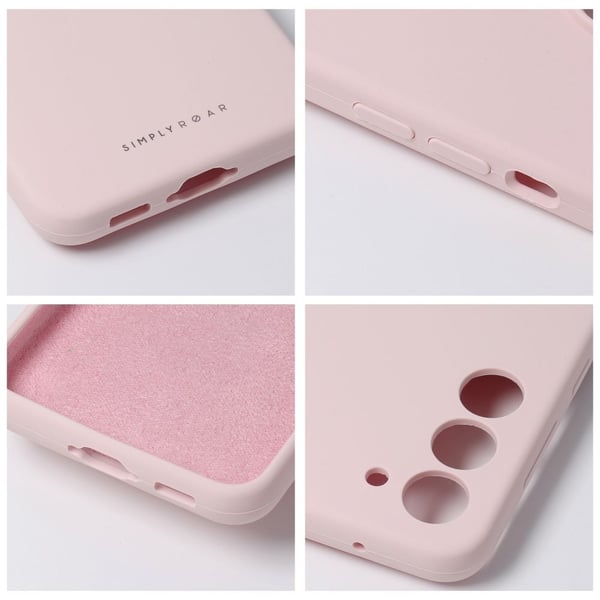 Roar telefontaske til Galaxy A16 5G Cloud Skin - Lyserød
