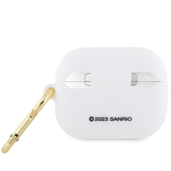 Hello Kitty AirPods Pro Skal Silikon Kitty Head - Vit
