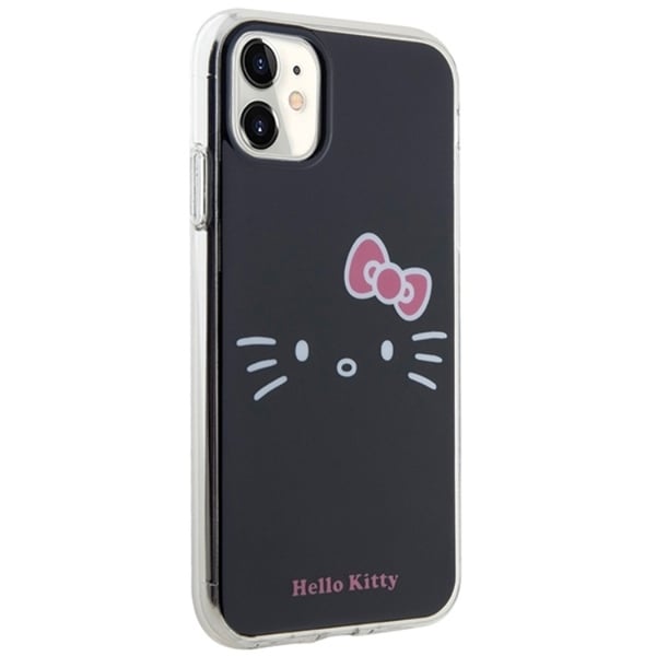 Hello Kitty Mobilskal till iPhone 11/Xr Kitty Face - Svart