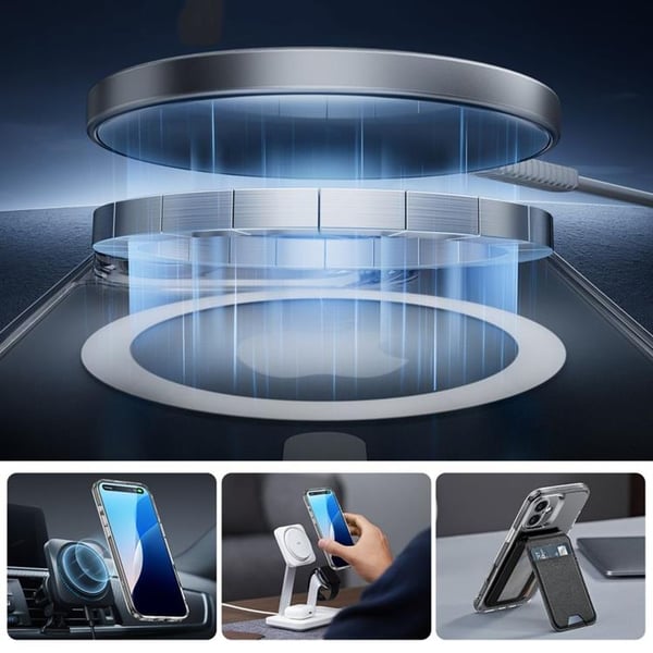 ESR Mobilskal till iPhone 16 Magsafe Classic Pro Set Halolock - Clear