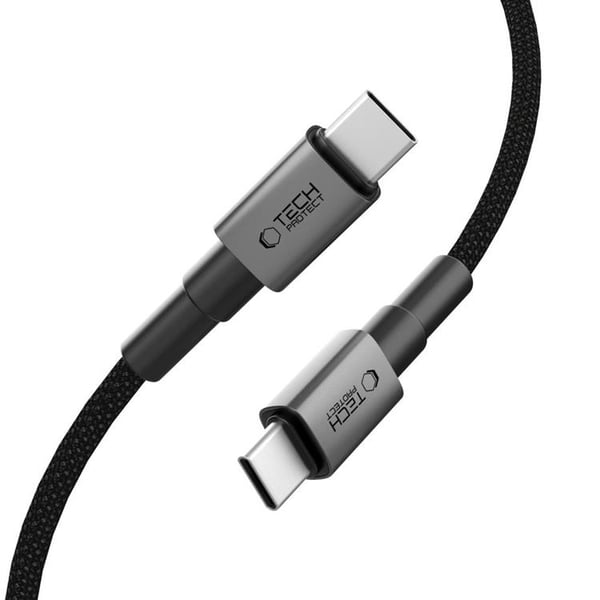 Tech-Protect USB-C Till USB-A kabel Ultraboost 100CM 15W - Grå
