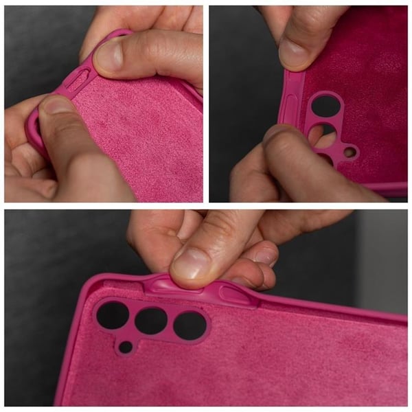 Mobilskal till Galaxy A36 5G Silikon 2mm - Rosa