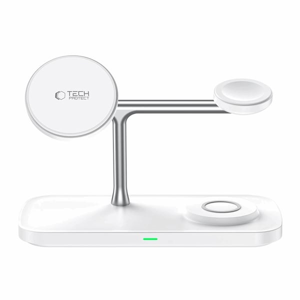 3-i-1 Magsafe trådløs oplader til iPhone Apple Watch AirPods Qi 15W