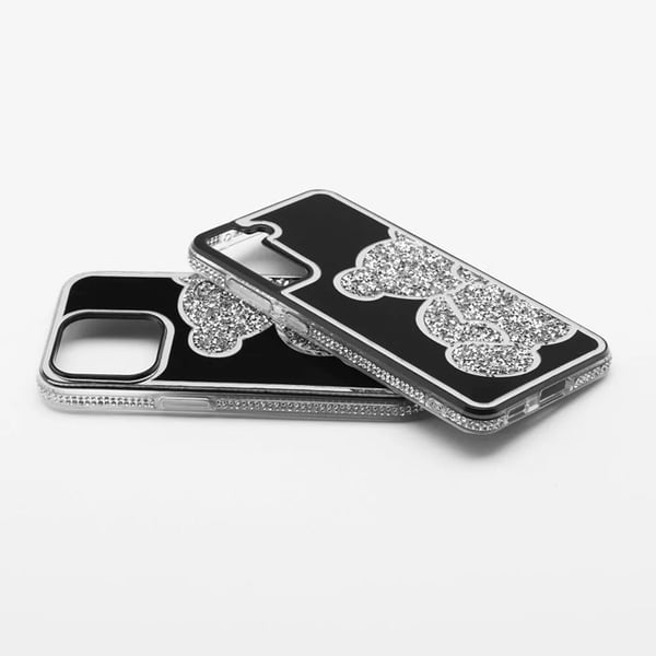 Telefontaske til Galaxy A16 5G Bamse - Sølv