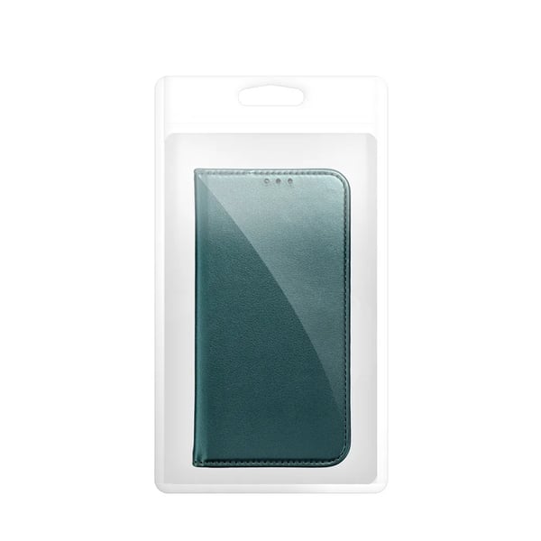 Galaxy A36 Plånboksfodral Smart Magneto - Mörkgrön