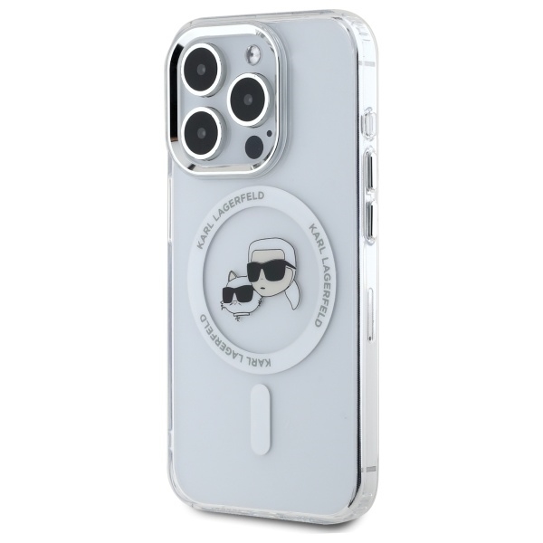 Karl Lagerfeld Telefontaske til iPhone 15 Pro Max MagSafe IML Karl&Choupette