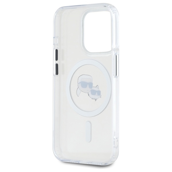 Karl Lagerfeld Telefontaske til iPhone 15 Pro MagSafe IML Karl&Choupette
