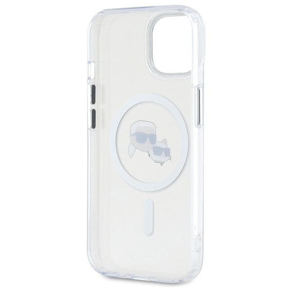Karl Lagerfeld Telefontaske til iPhone 15 MagSafe IML Karl&Choupette