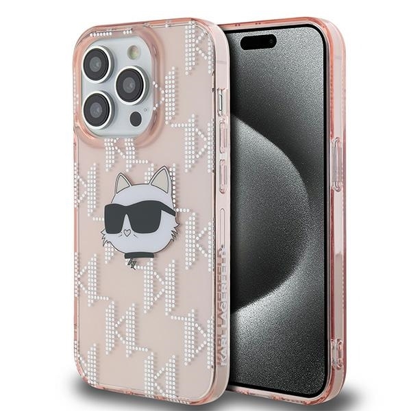 Karl Lagerfeld Telefontaske til iPhone 13/13 Pro IML Choupette Head - Pink