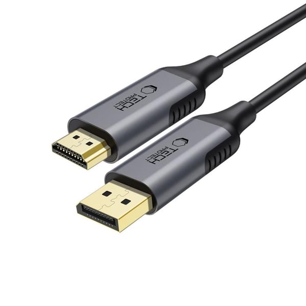 Tech-Protect Displayport til HDMI-kabel 2.0 4K 60HZ 200cm Ultraboost