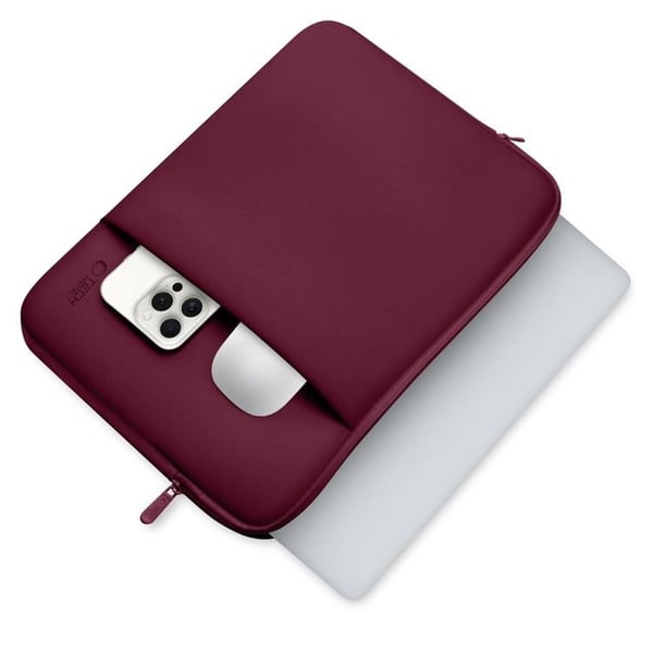 Tech-Protect Laptop Taske 15-16" Neopren - Mulberry