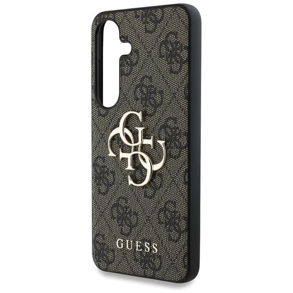 Guess Mobilskal till Galaxy S25 Plus Big 4G Logo Classic - Brun