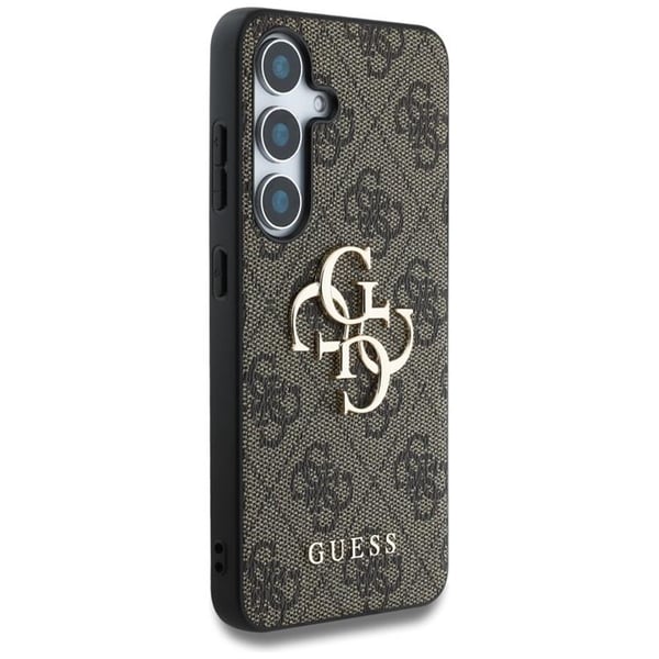 Guess Telefontaske til Galaxy S25 Big 4G Logo Classic - Brun
