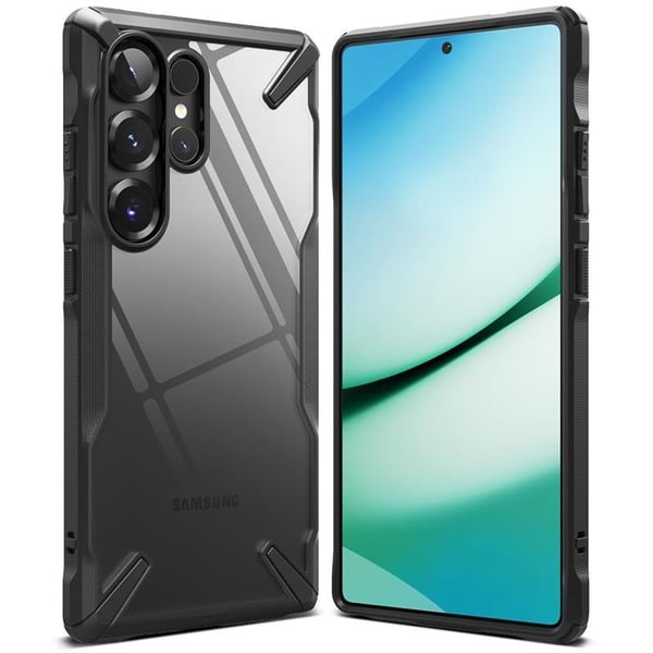 Ringke Telefontaske til Galaxy S25 Ultra Fusion X - Sort