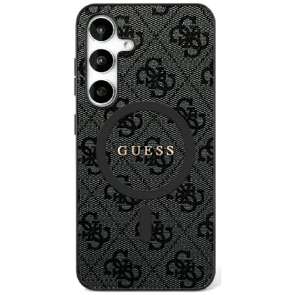 Guess Mobilskal till Galaxy S25 Plus MagSafe 4G Ring Classic Logo - Svart