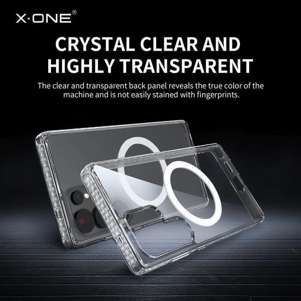 X-One Mobilcover til Galaxy S25 Plus Dropguard Magnetic - Clear