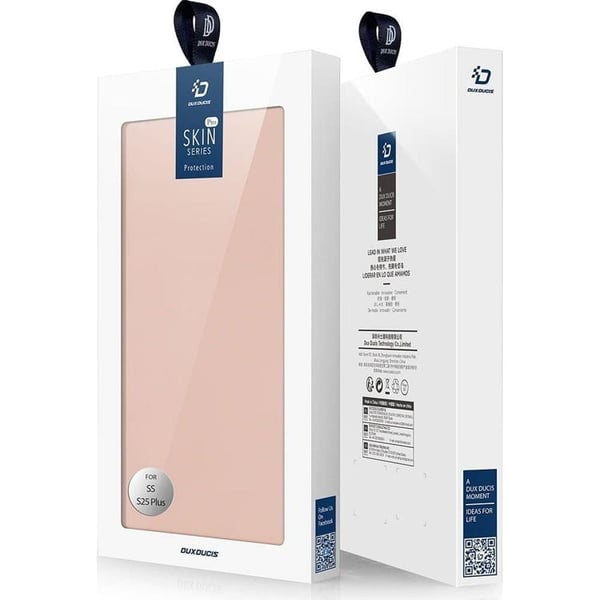 DUX DUCIS Skin Pro Galaxy S25 Plus Plånboksfodral PU Läder - Rosa