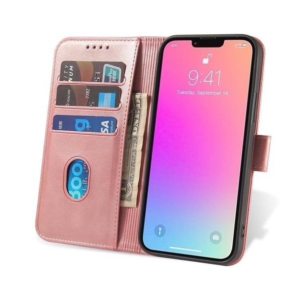Galaxy S25 Plus Plånboksfodral Magnet med Flap - Rosa