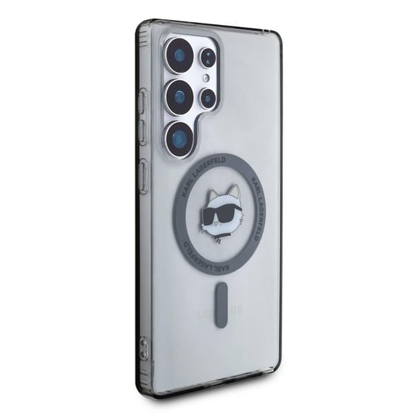 Karl Lagerfeld Mobilskal till Galaxy S25 Ultra MagSafe Choupette Logo Svart