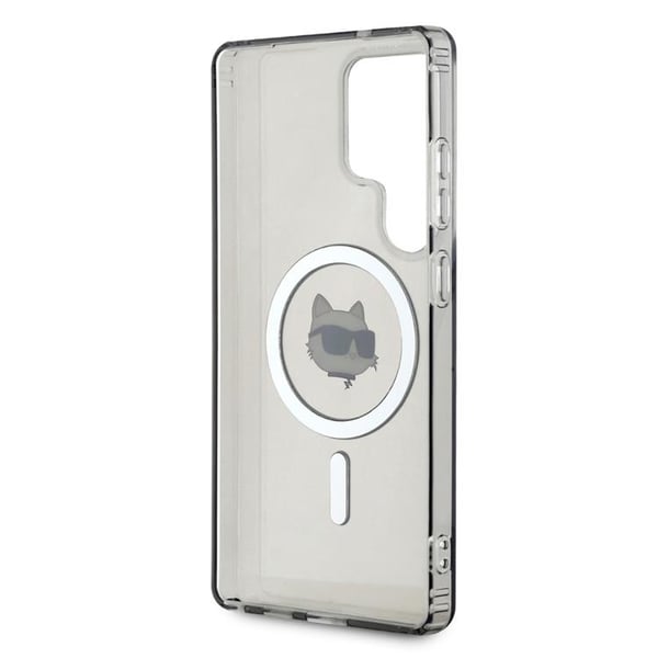 Karl Lagerfeld Mobilskal till Galaxy S25 Ultra MagSafe Choupette Logo Svart