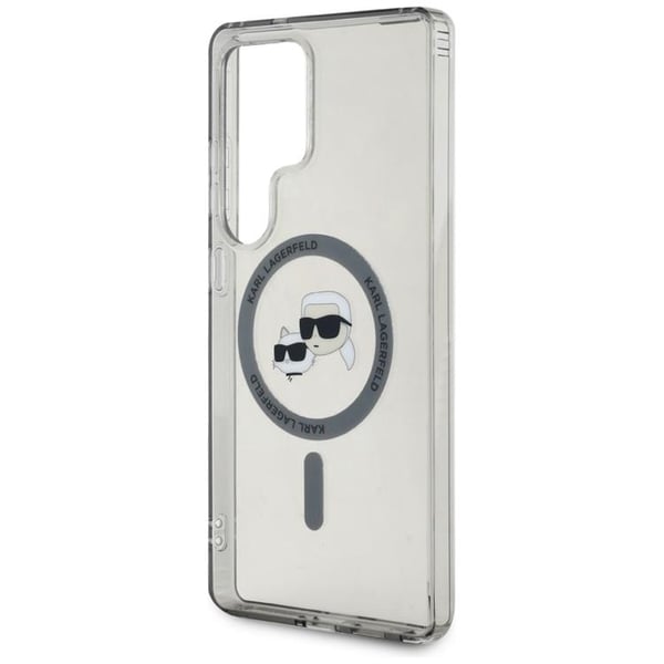 Karl Lagerfeld Mobilskal till Galaxy S25 Ultra MagSafe Karl Choupette Logo Svart