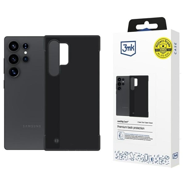 3MK Mobilskal till Galaxy S25 Ultra Matt Just20g - Svart