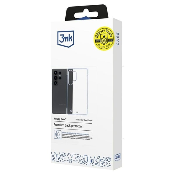 3MK Telefontaske til Galaxy S25 Ultra Just20g - Klar