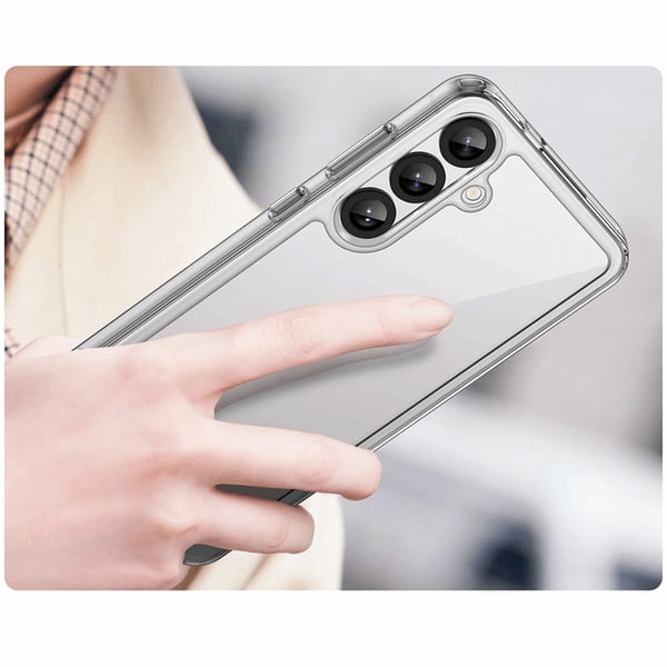 Mobilskal till Galaxy S25 Outer Space med Ram - Transparent