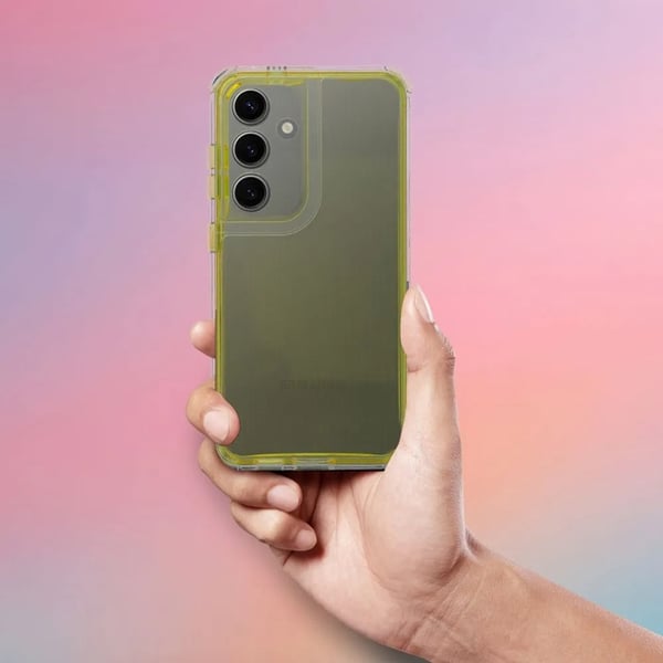 Mobilskal till Xiaomi Redmi Note 14 5G Matrix Clear - Gul
