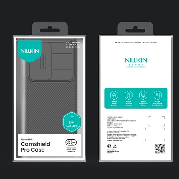 Nillkin Mobilskal till Galaxy S25 Ultra CamShield Pro - Svart