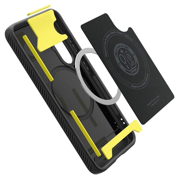 Spigen Mobilskal till Galaxy S25 Magsafe Rugged Armor - Matte Svart
