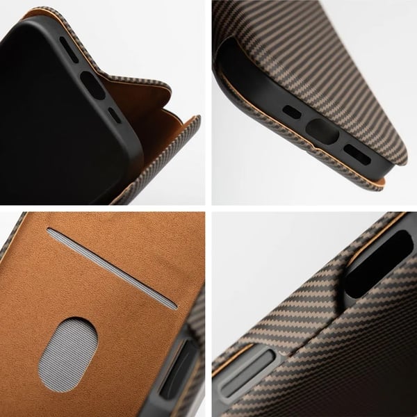 Xiaomi Redmi Note 14 Plånboksfodral Folio Side Magnet - Brun