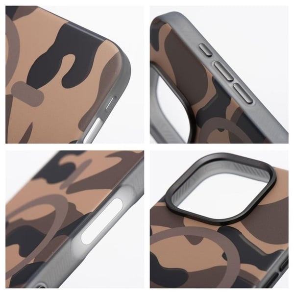 Forcell Mobilskal till Galaxy S25 Ultra Magsafe Levels - Desert Camo