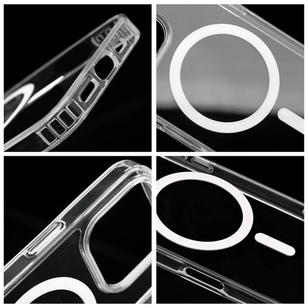 Mobilskal till Galaxy S25 Magsafe Drop Glue - Vit