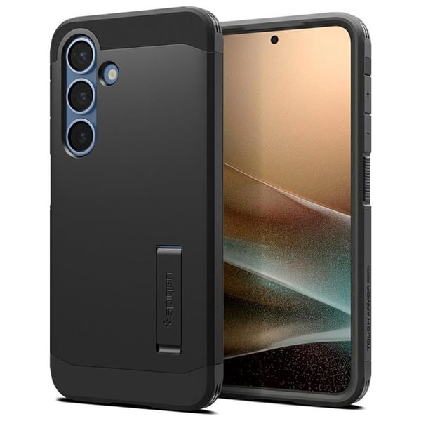 Spigen telefontaske til Galaxy S25 MagSafe Tough Armor - Sort