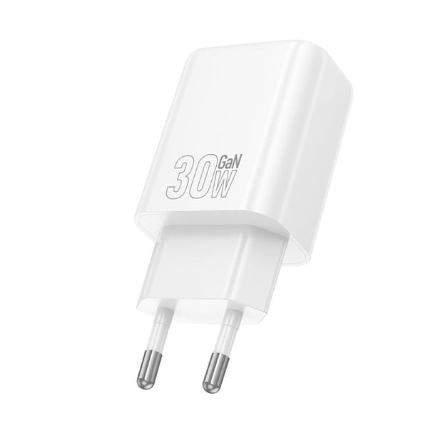 HOCO Hurtigoplader USB-C 30W N62 PD QC - Hvid