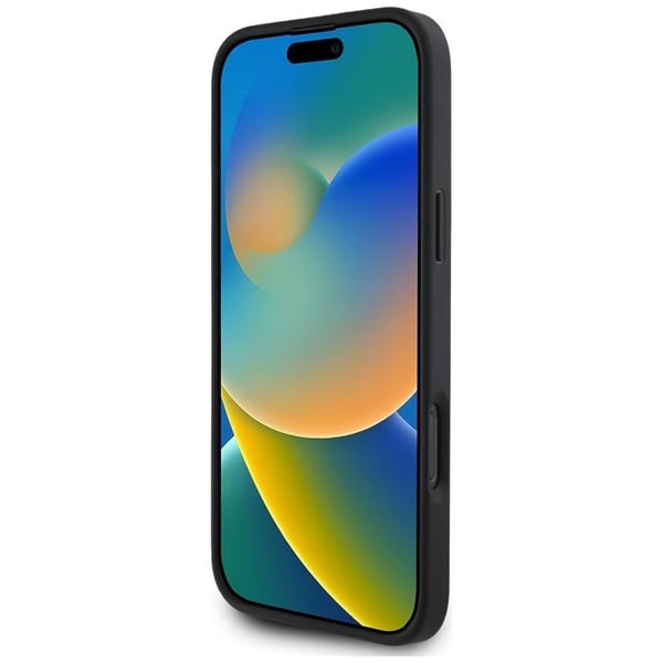 Aston Martin Mobilskal till iPhone 16 Pro Läder Victory Design - Svart