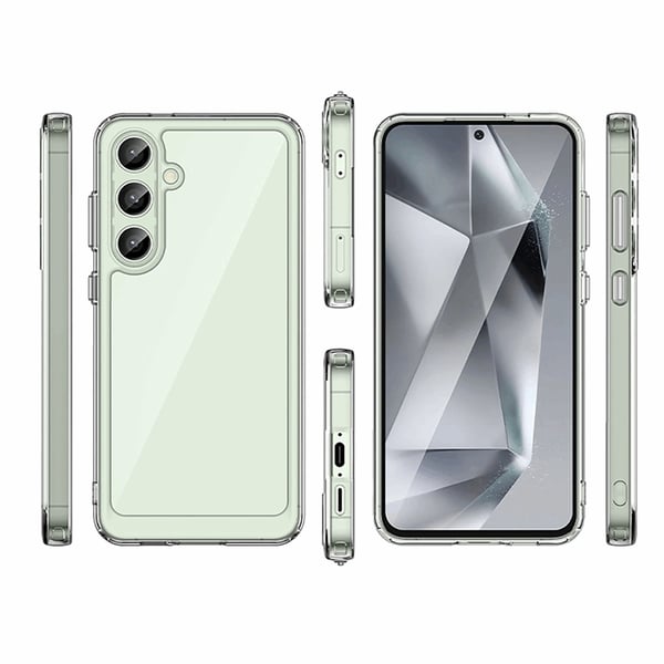 Mobilskal till Galaxy S24 FE Outer Space med Ram - Transparent