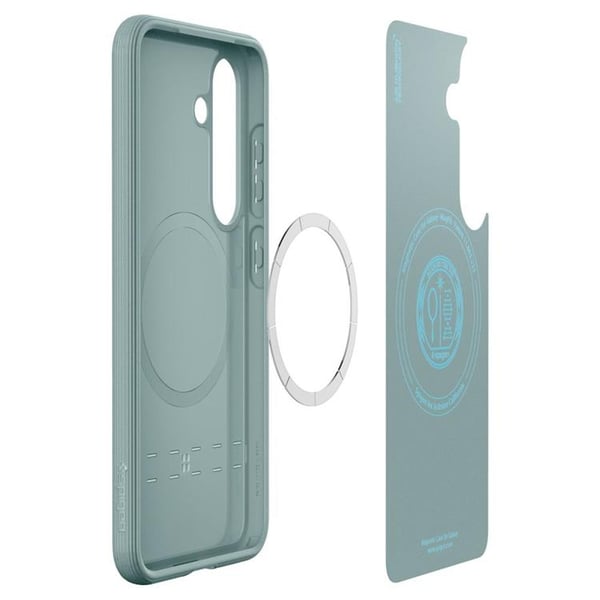 Spigen Mobilskal till Galaxy S25 Plus Magsafe Parallax - Sage Grön