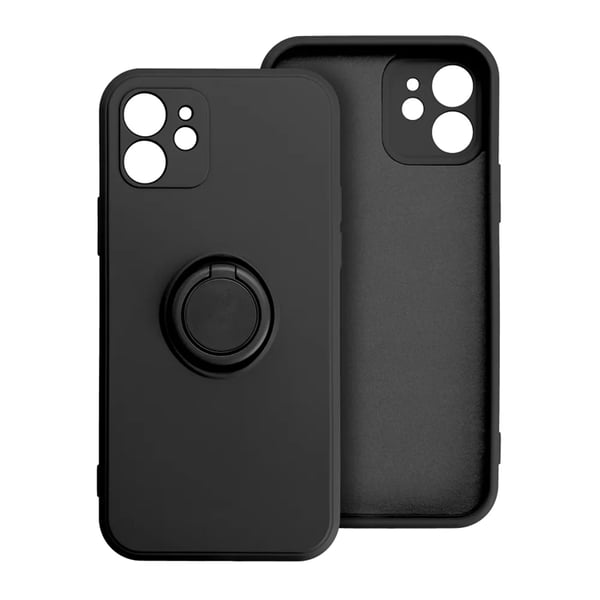 Mobilskal till Xiaomi Redmi Note 14 Pro Plus Silikon Ring - Svart