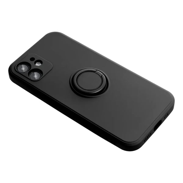 Mobilskal till Xiaomi Redmi Note 14 Pro Plus Silikon Ring - Svart