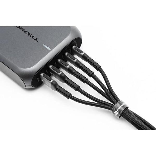 Forcell USB-C till USB-C kabel 240W 3m QC4.0 PD 5A Cafule - Svart