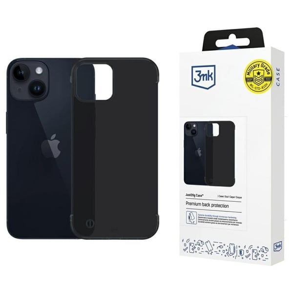 3MK Mobilskal till iPhone 14 Plus Matt Just20g - Svart