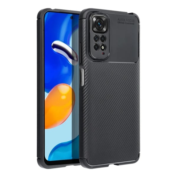 Mobilcover til Xiaomi Redmi Note 14 Pro 5G Carbon Premium - Sort