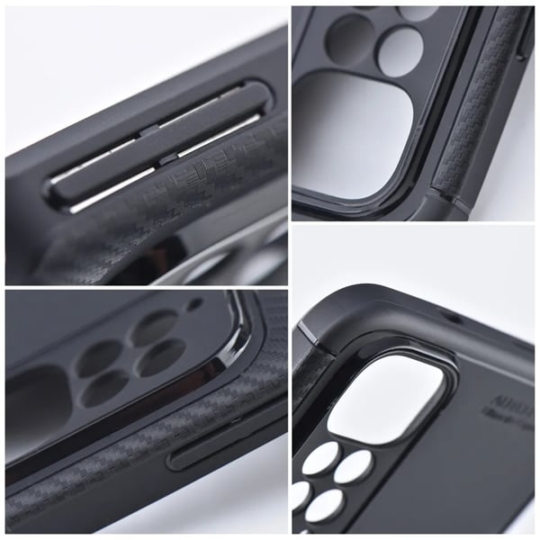 Mobilskal till Xiaomi Redmi Note 14 Pro Plus Carbon Premium - Svart