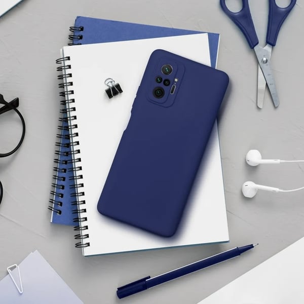 Mobiilikuori Xiaomi Redmi Note 14 Pro Plus 5G Soft - Tummansininen