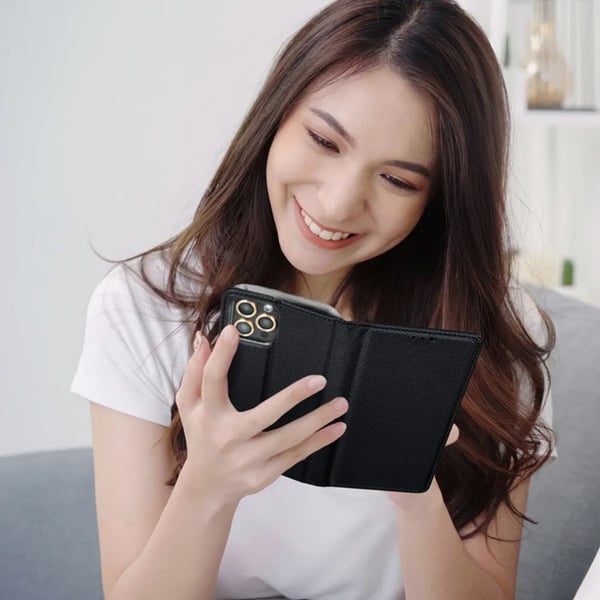 Xiaomi Redmi Note 14 5G Plånboksfodral Smart - Svart